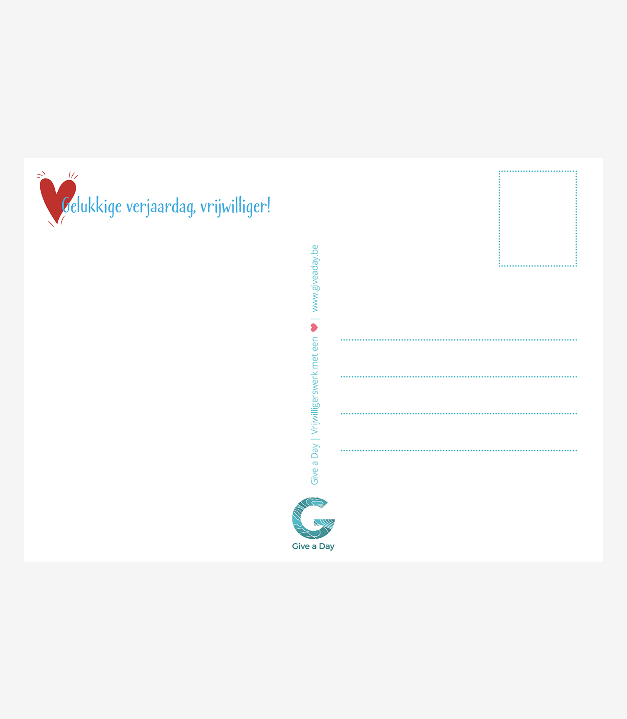 Verjaardag spiegel achterkant