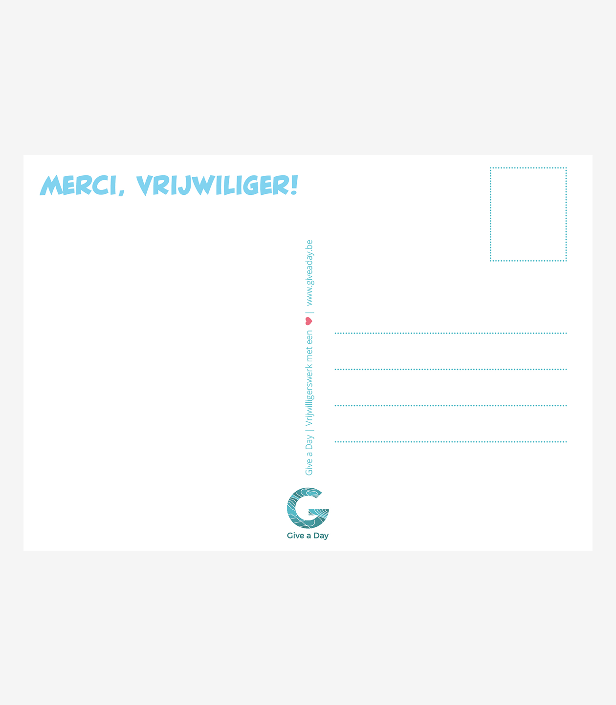 vrijwilligers held cape achterkant